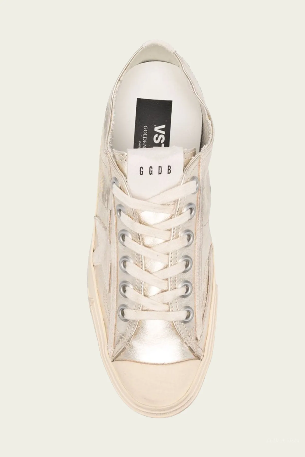 V-Star Platinum Laminated Leather Sneaker