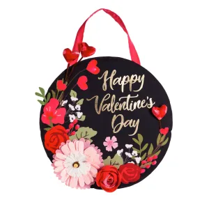 Valentine's Day Floral Door Décor,2dhb1656