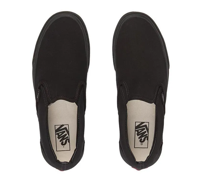VANS CLASSIC SLIP ON BLACK BLACK