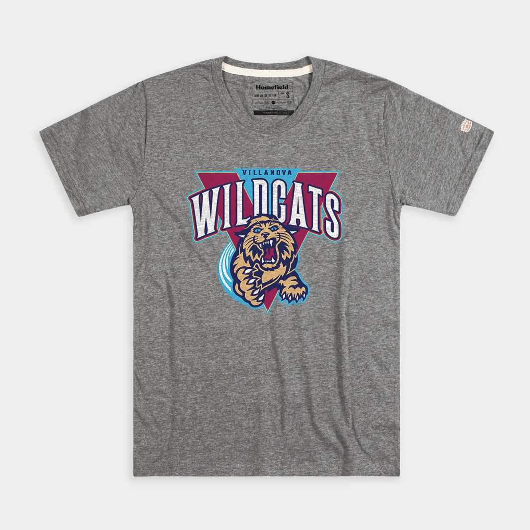 Villanova 1990s Retro Logo Tee