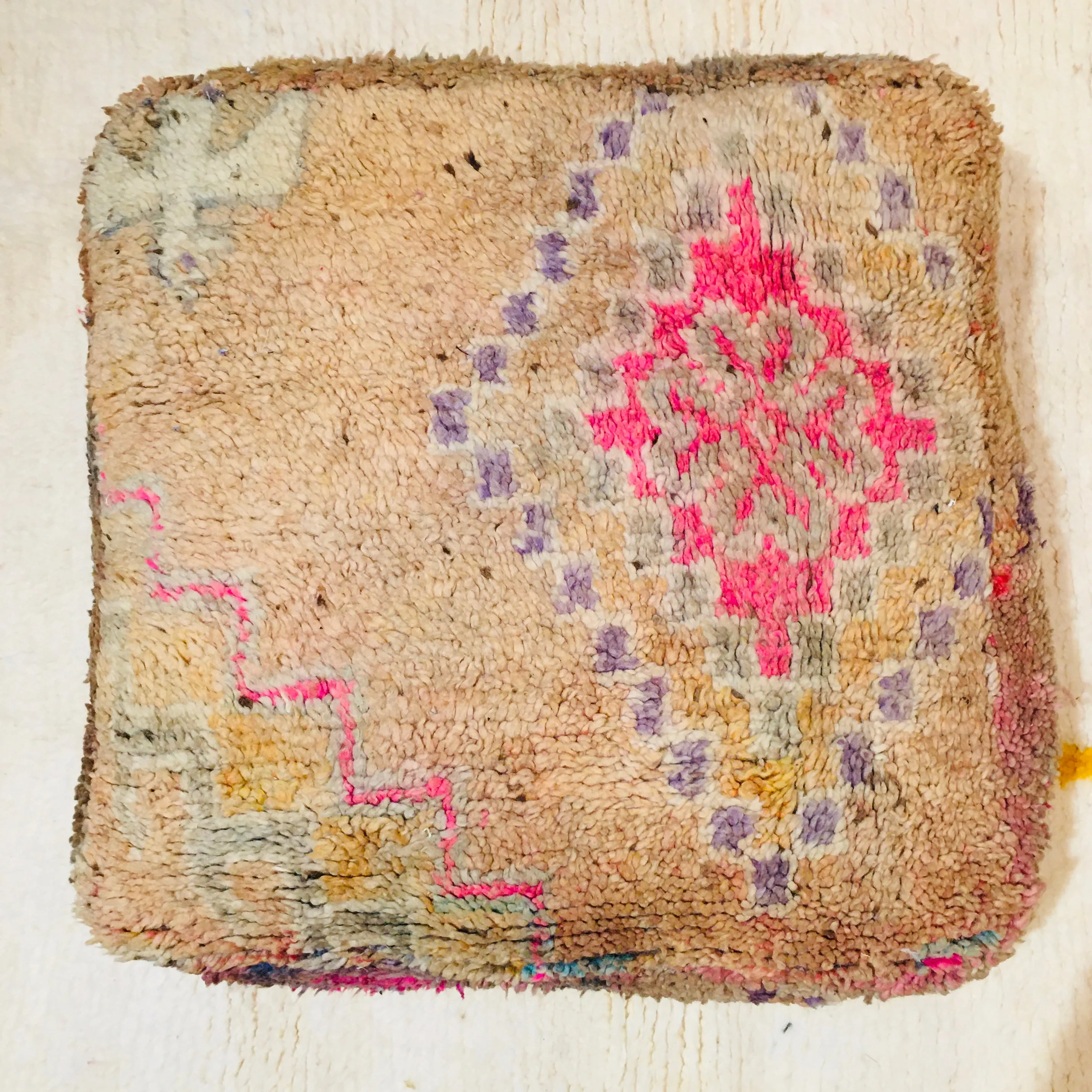 Vintage Moroccan Floor Cushion Cover