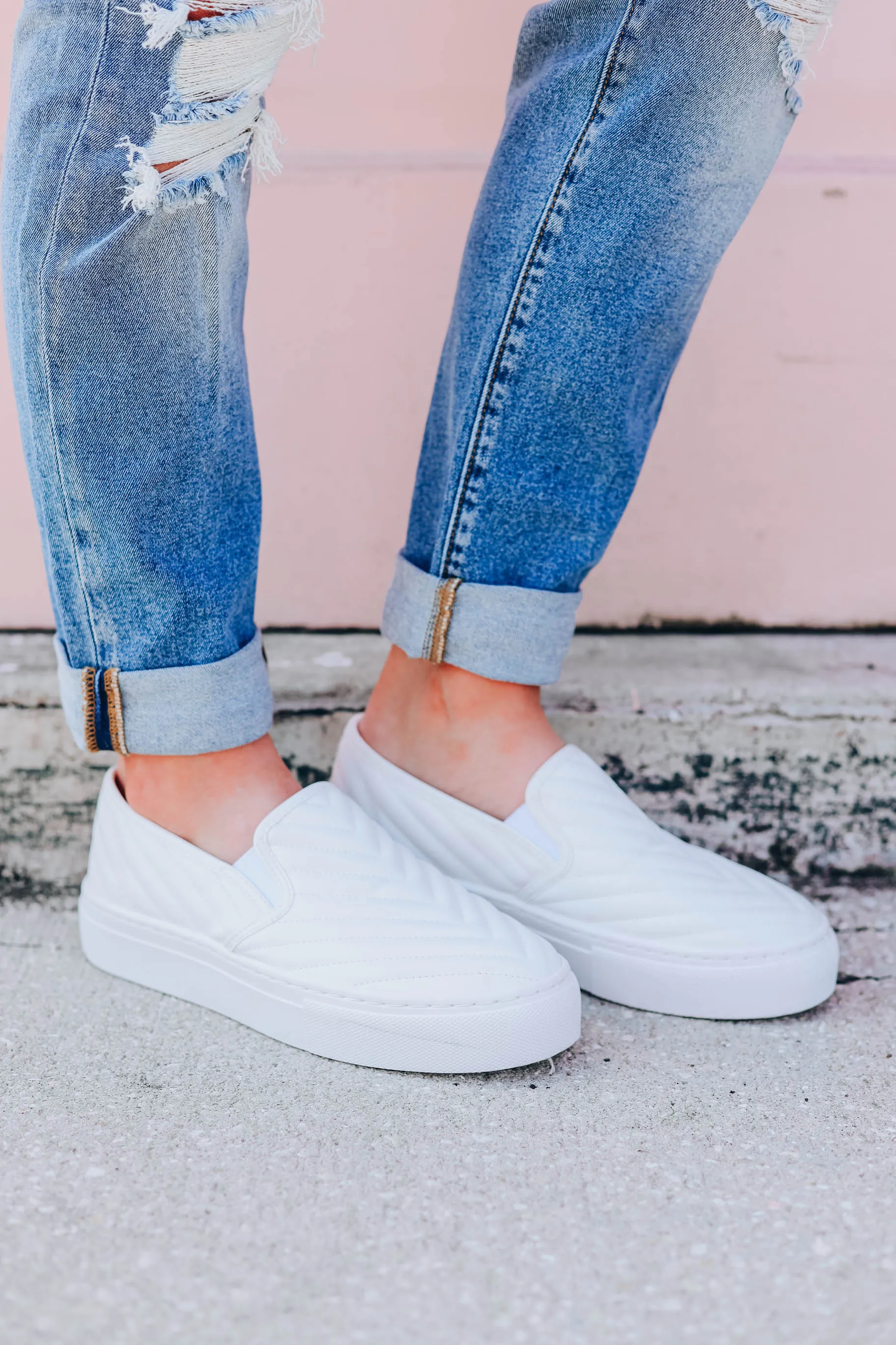 Walk in the Park Quilted Sneakers