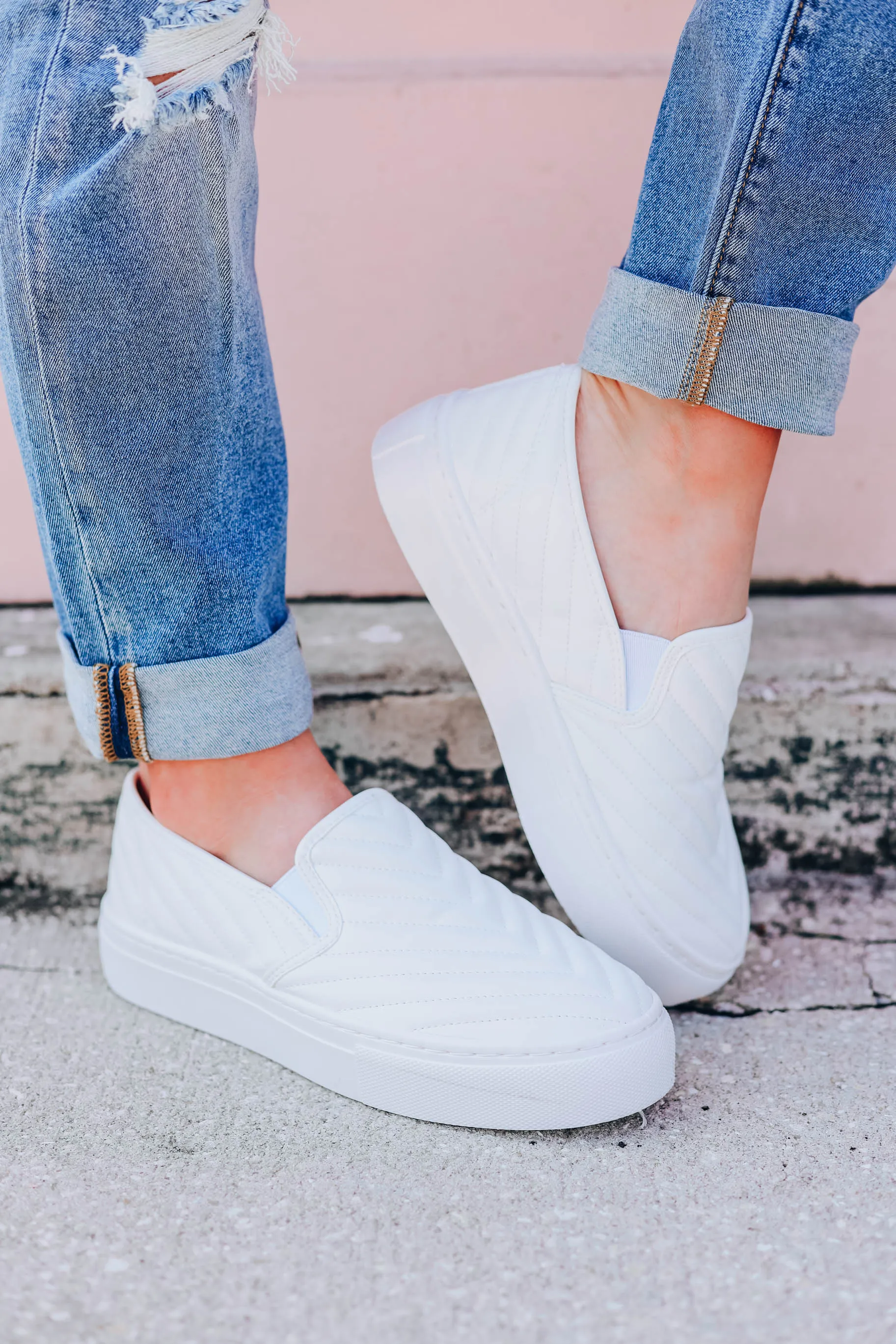 Walk in the Park Quilted Sneakers