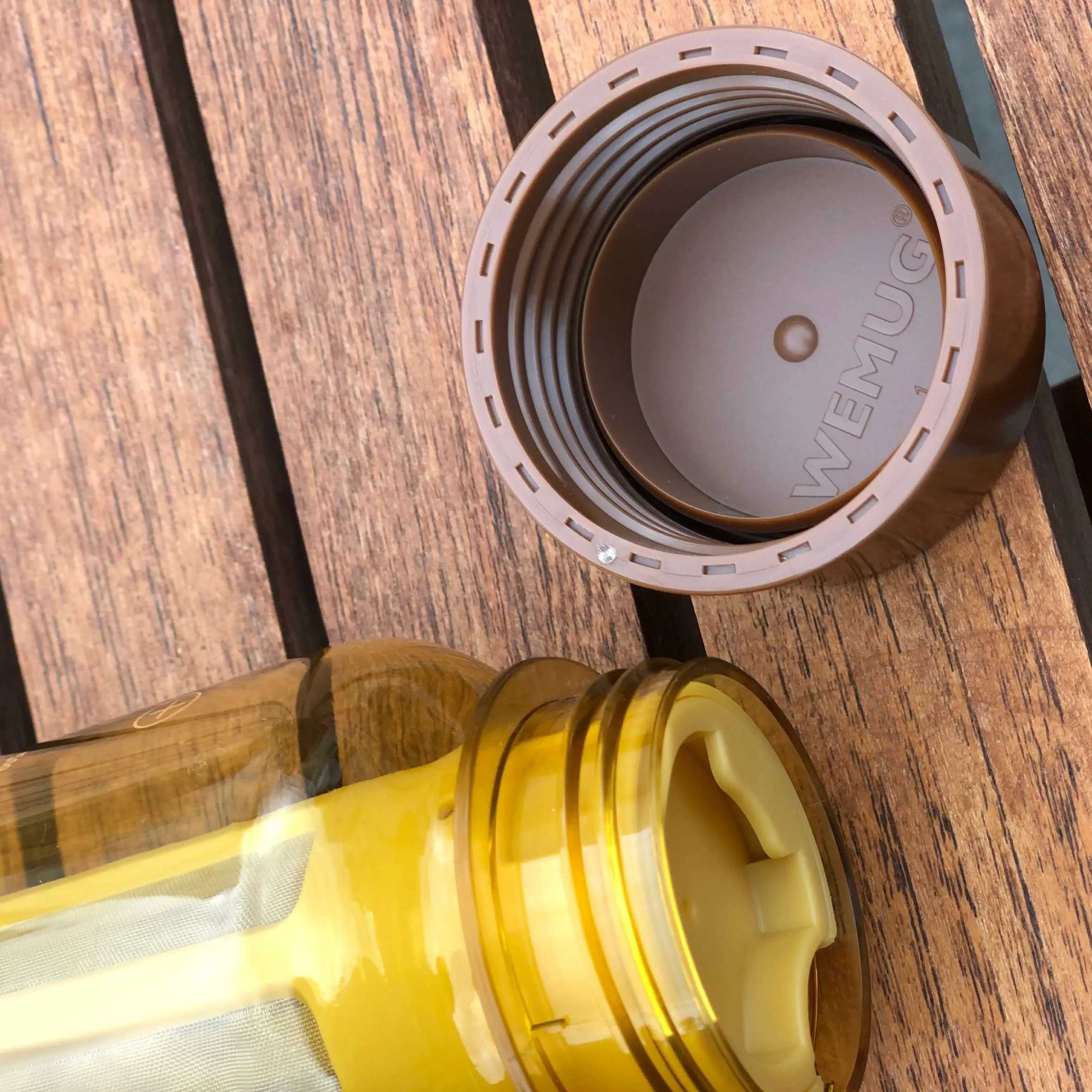 WEMUG Copper Brew Bottle S550/S650 with filter, BPA Free, coffee lover on-the-go