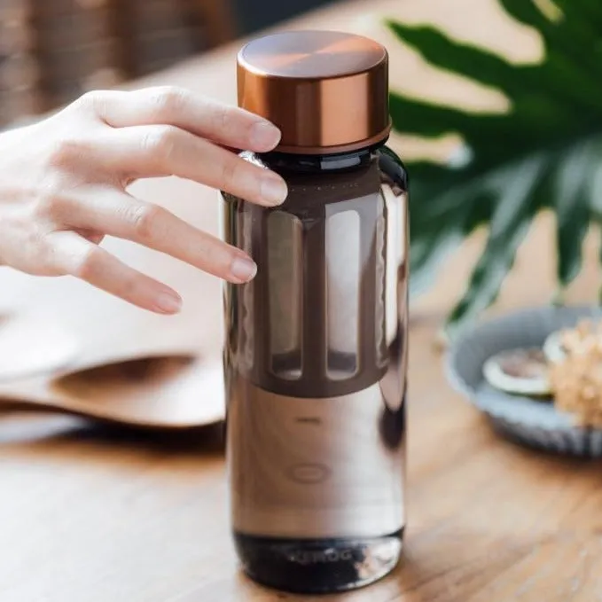 WEMUG Copper Brew Bottle S550/S650 with filter, BPA Free, coffee lover on-the-go