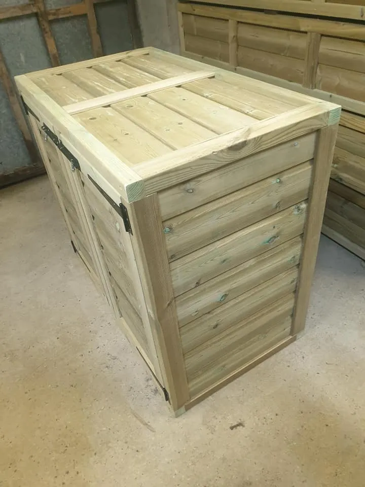 Wheelie Bin Box Storage Unit