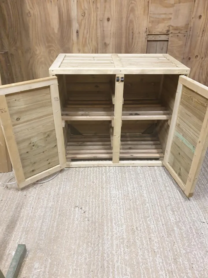 Wheelie Bin Box Storage Unit