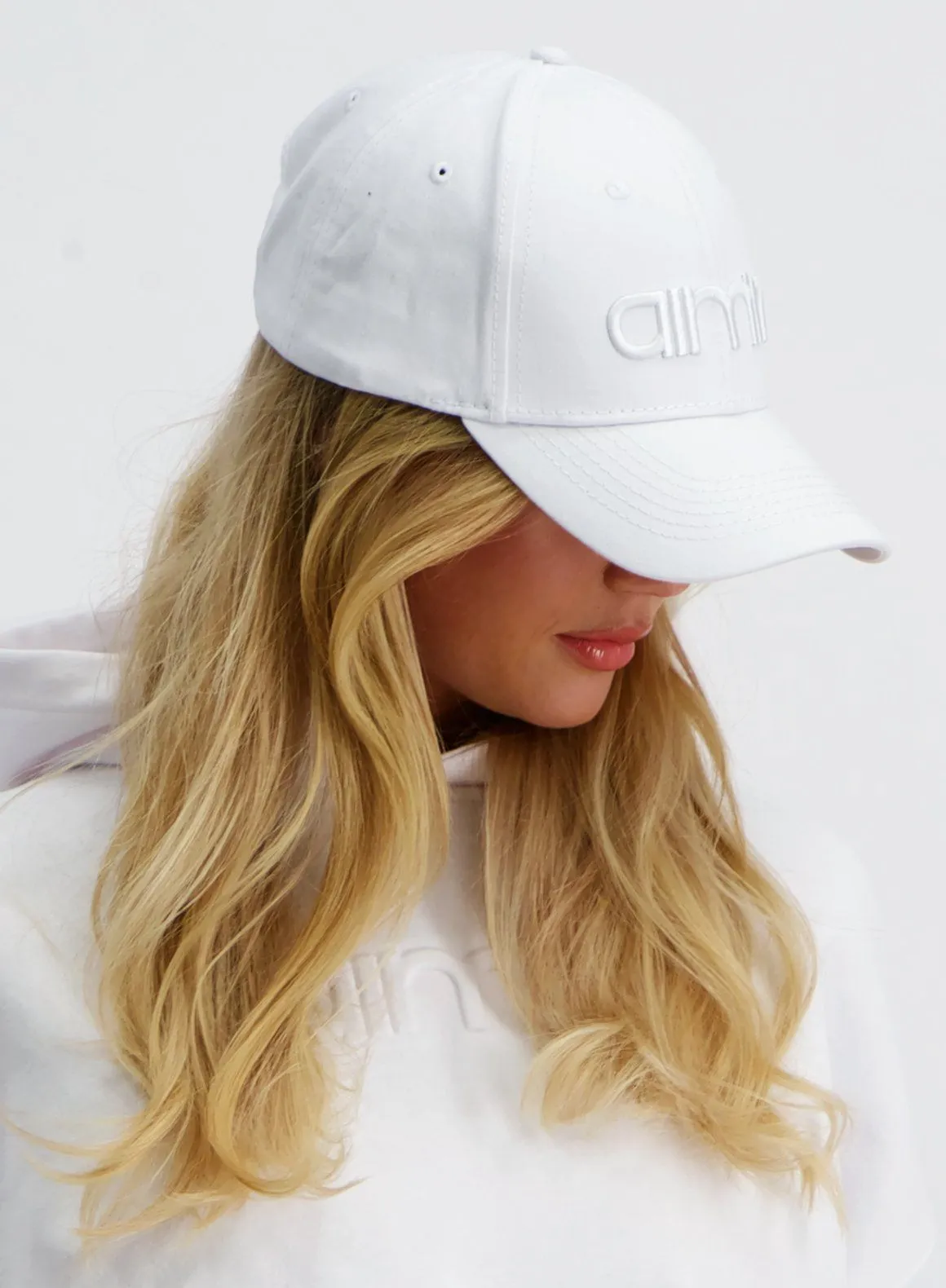 White Logo Cap