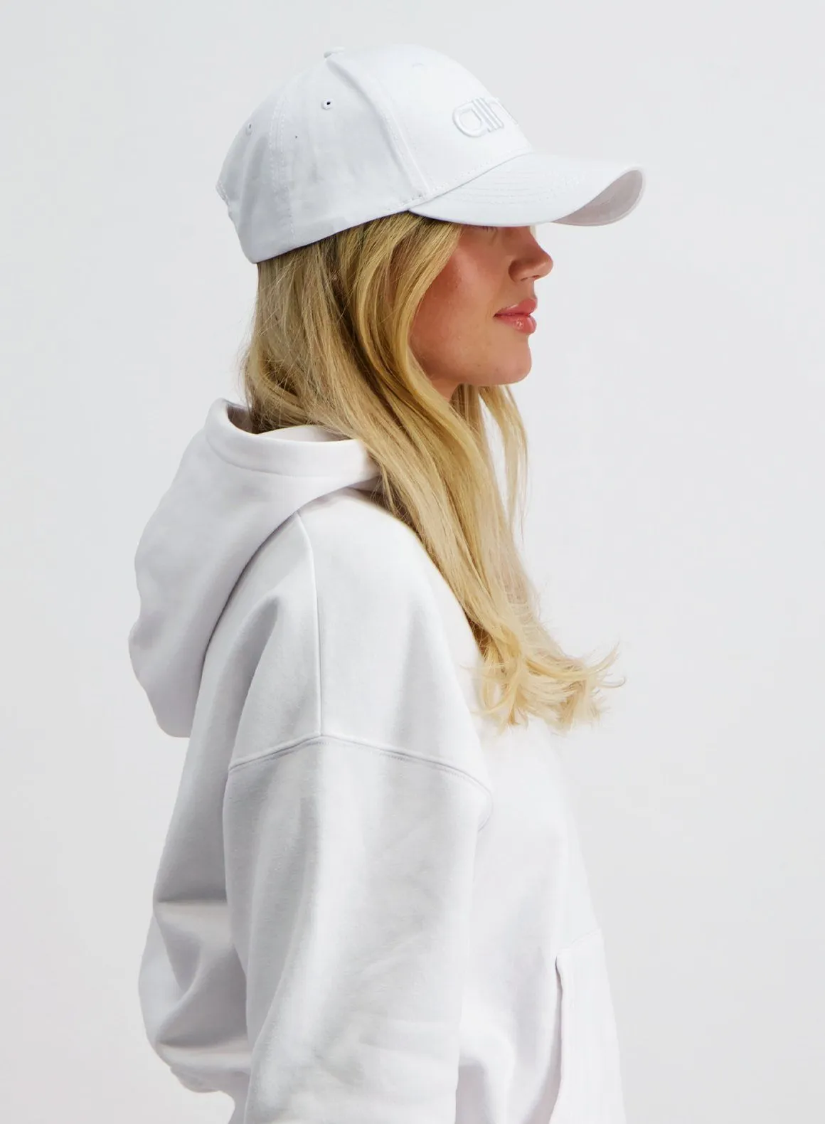 White Logo Cap
