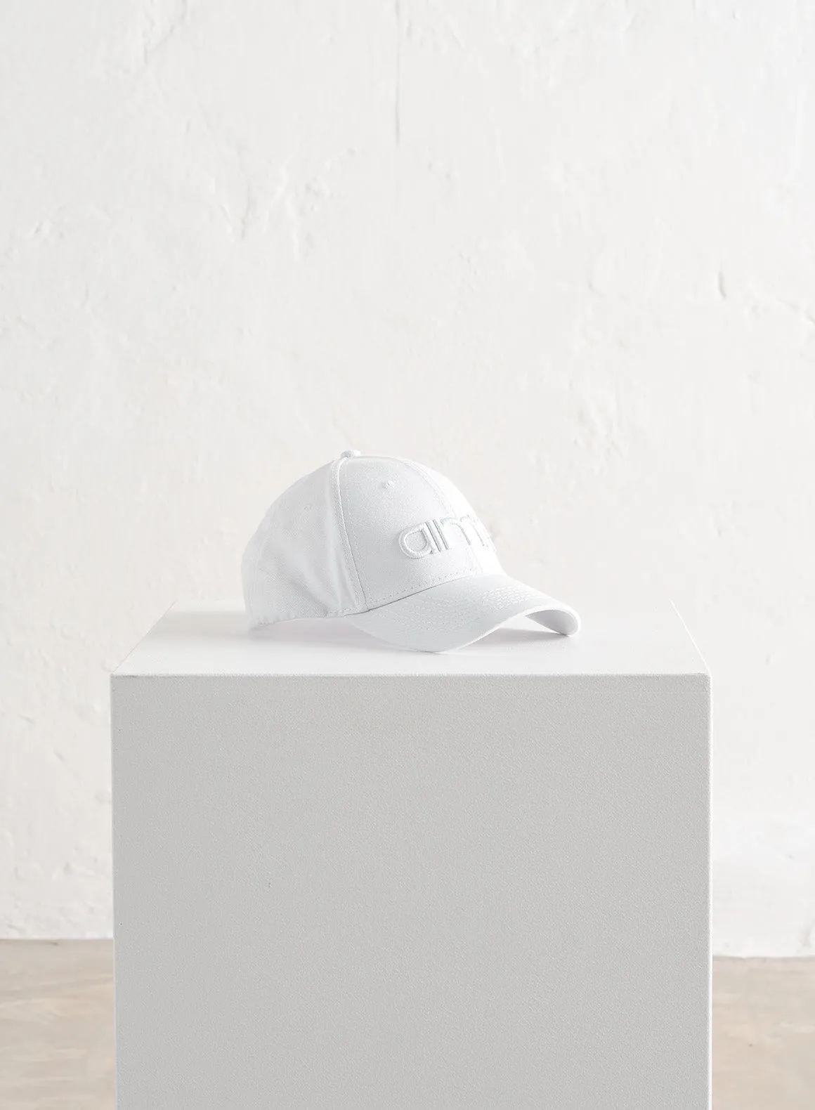 White Logo Cap