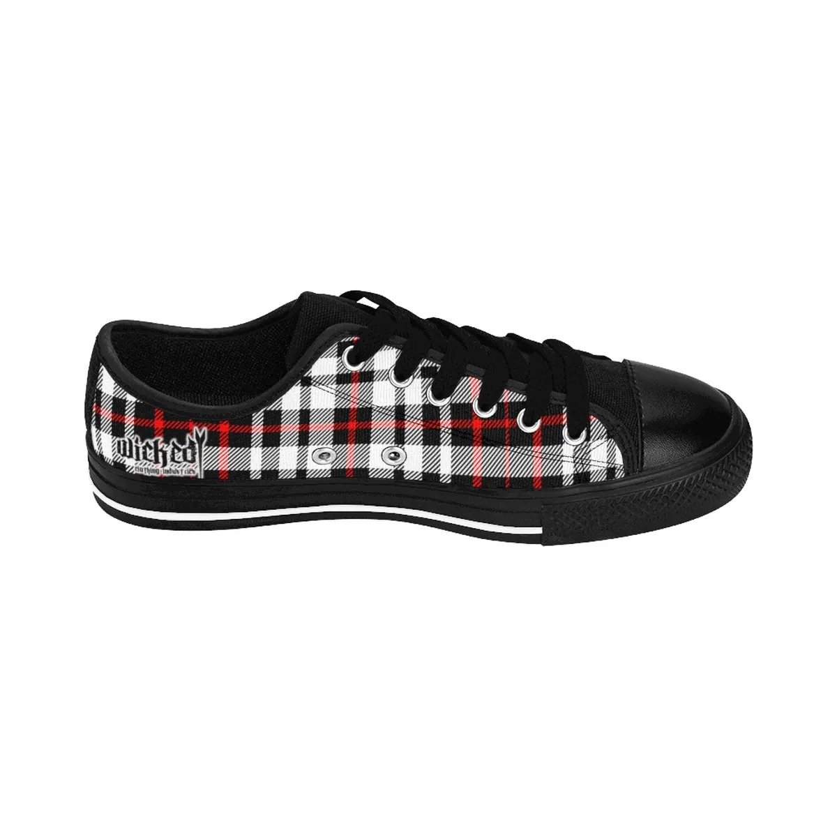 Wicked/Plaid/ Red /Women's Sneakers