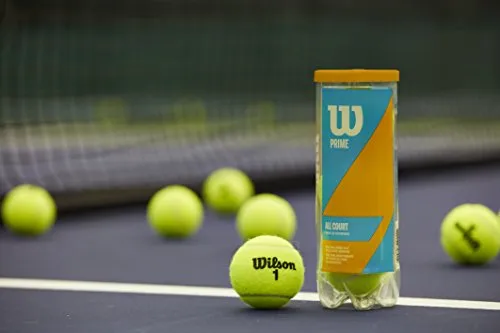 Wilson Prime All Court Tennis Ball 4 Pack (12 Balls)
