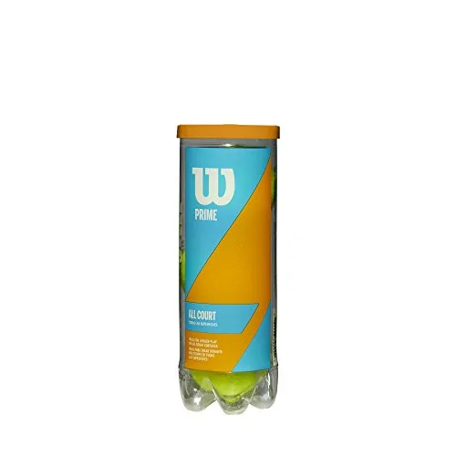 Wilson Prime All Court Tennis Ball 4 Pack (12 Balls)