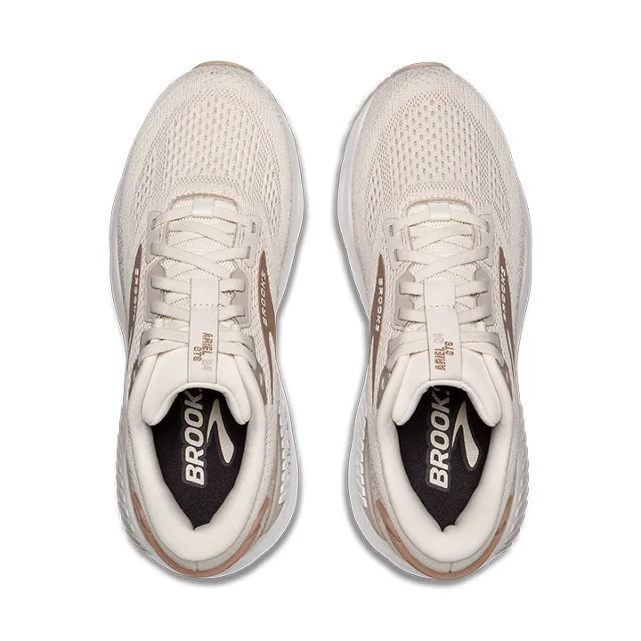 WOMEN'S BROOKS ARIEL GTS 24 WIDE 1204141D135 COLOR:  COCONUT/CHATEAU/PORTABELLA