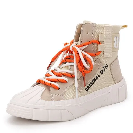 Women's Chic Color Letter Pattern Sneaker Shoes