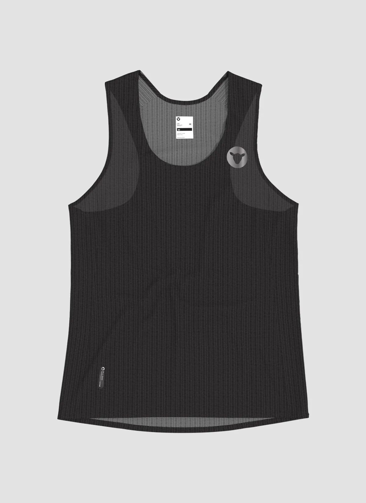 Women's Fly Singlet - Black Reflective