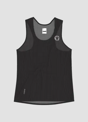 Women's Fly Singlet - Black Reflective