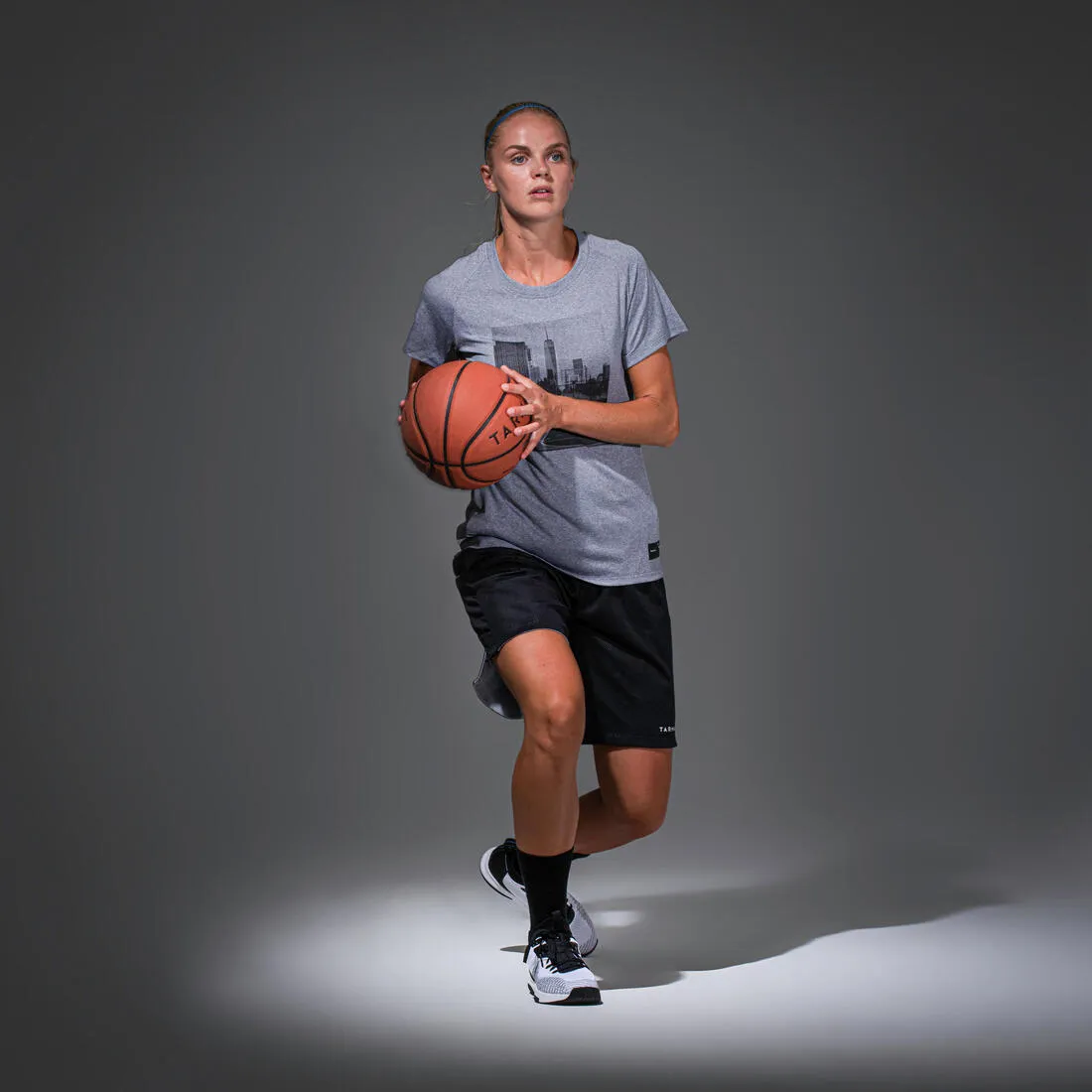 Women's Intermediate Basketball T-Shirt / Jersey TS500 - Sky