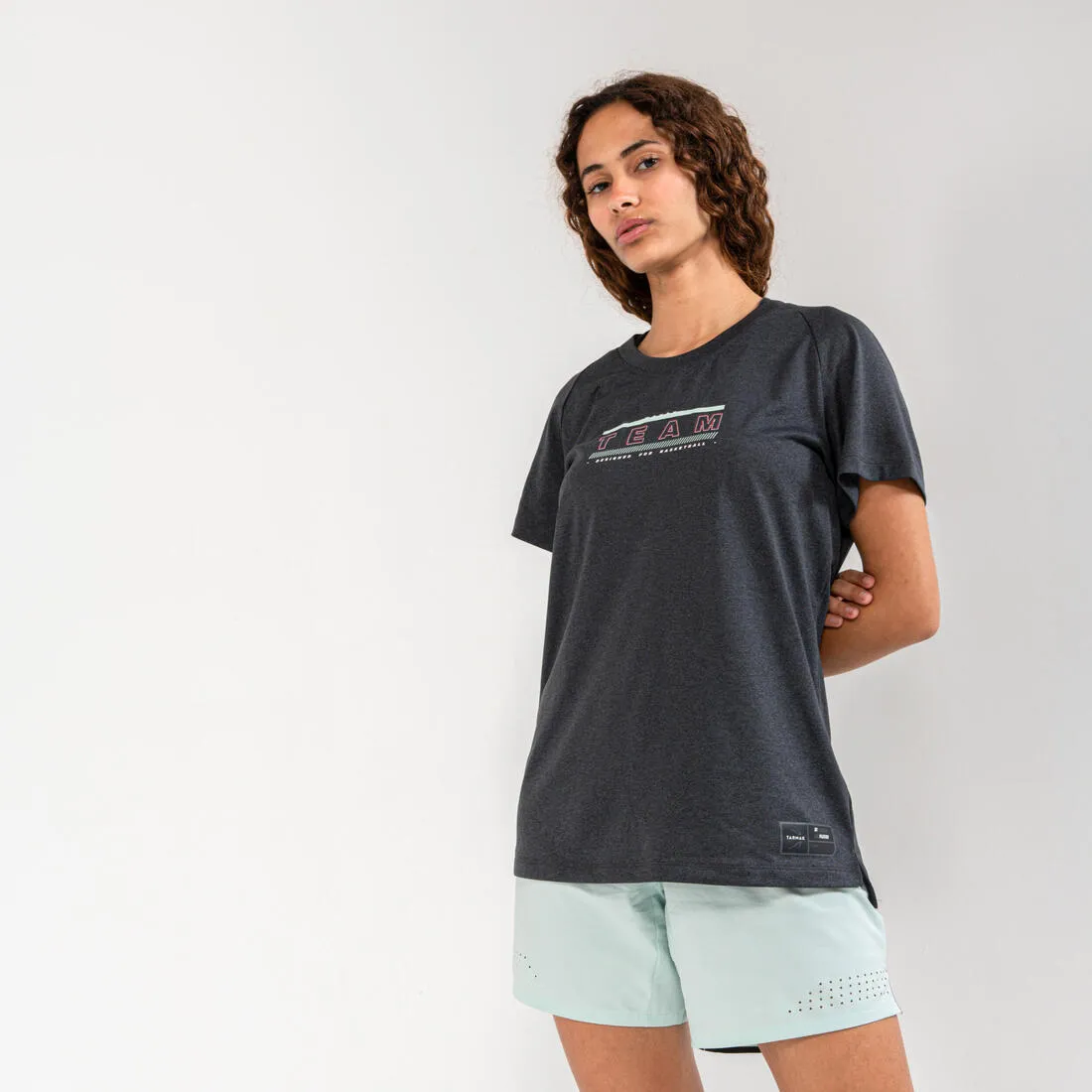 Women's Intermediate Basketball T-Shirt / Jersey TS500 - Sky