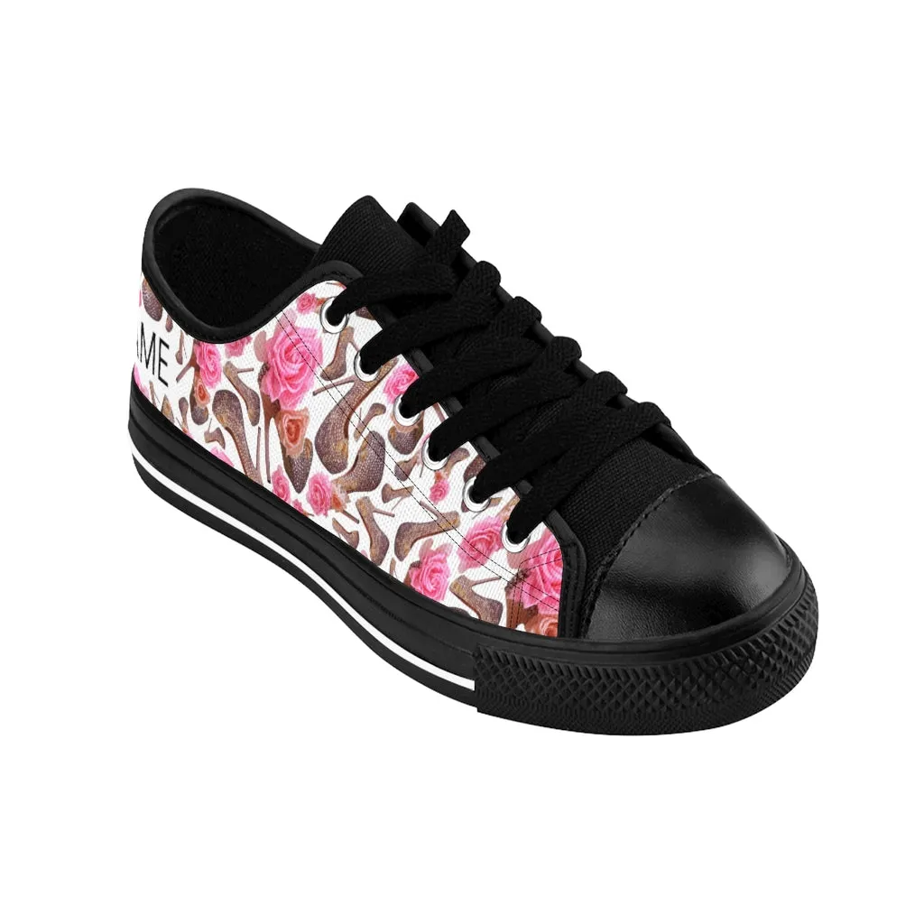Women's Sneakers 'Rose pink flower'