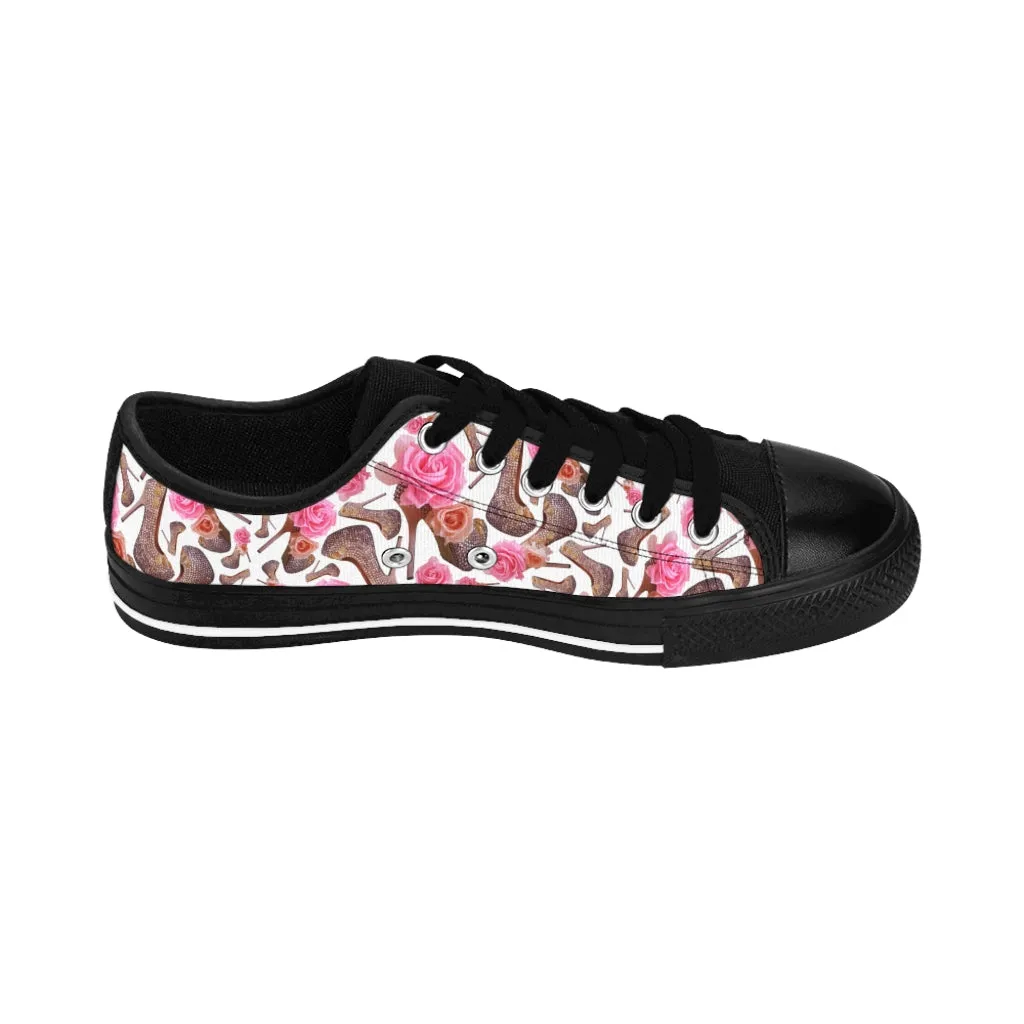 Women's Sneakers 'Rose pink flower'