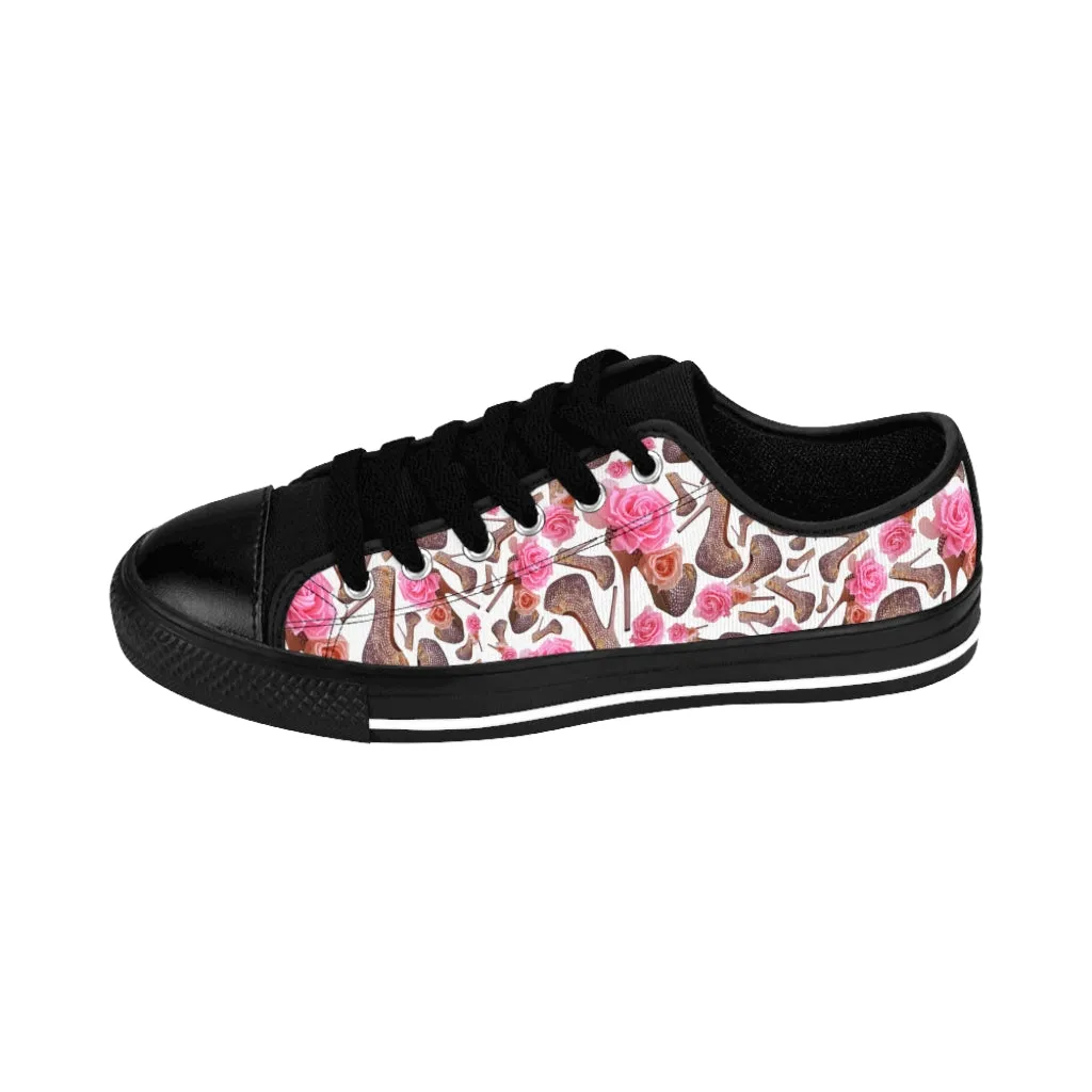 Women's Sneakers 'Rose pink flower'
