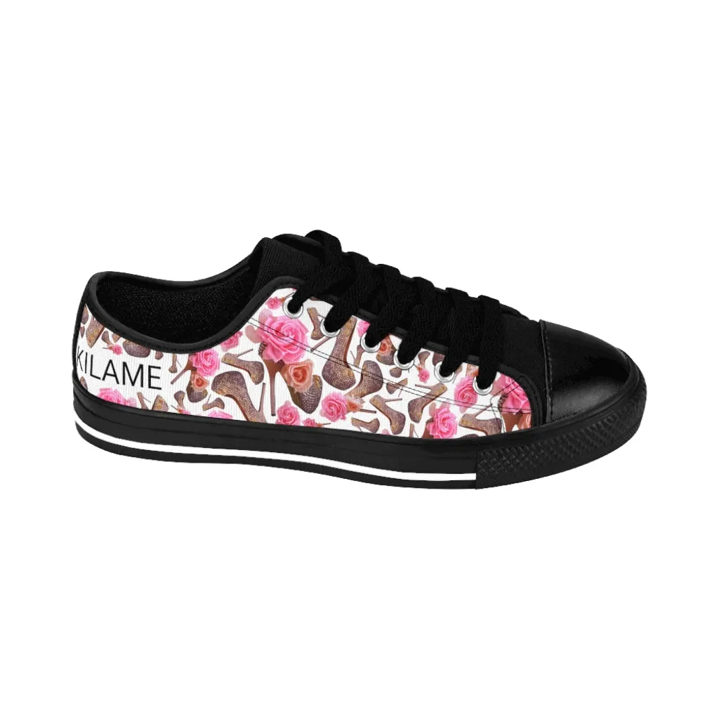 Women's Sneakers 'Rose pink flower'