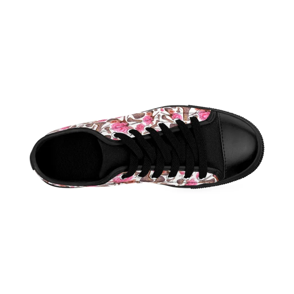 Women's Sneakers 'Rose pink flower'