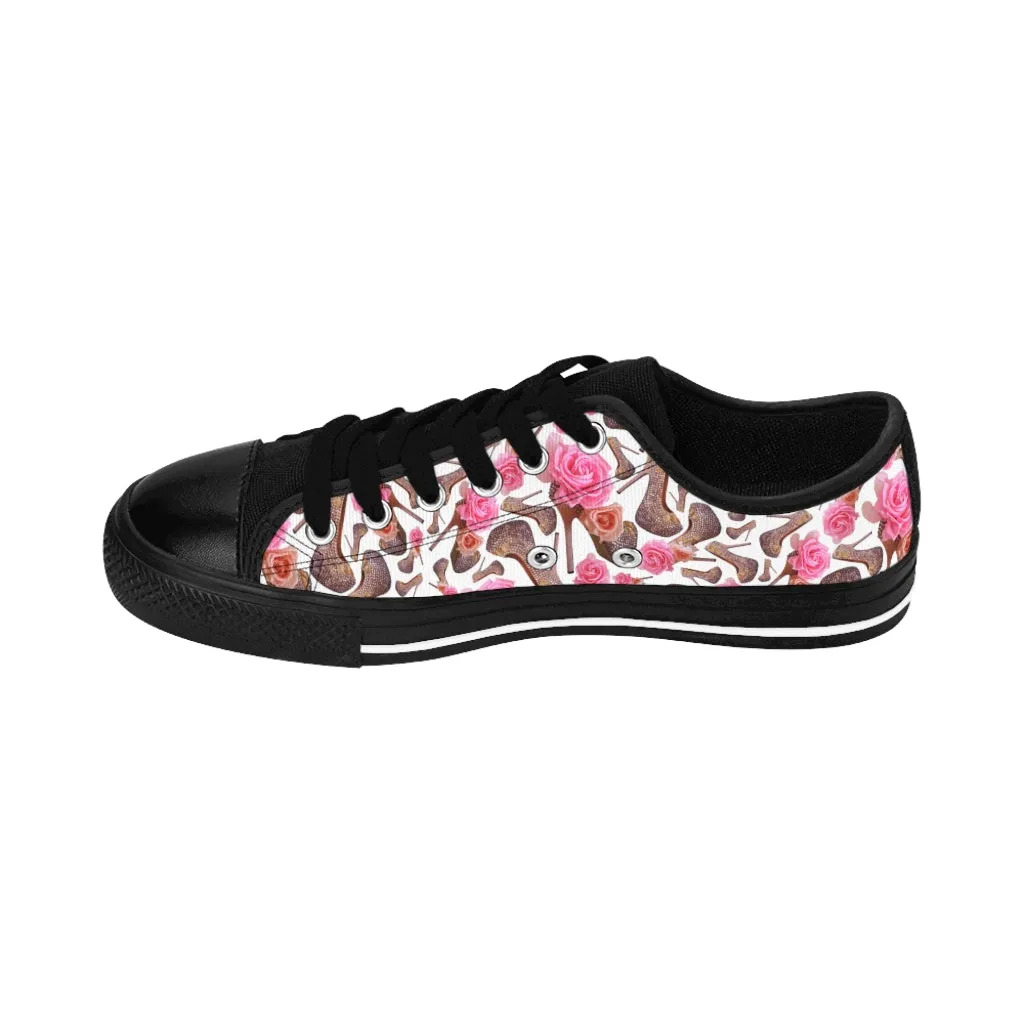 Women's Sneakers 'Rose pink flower'
