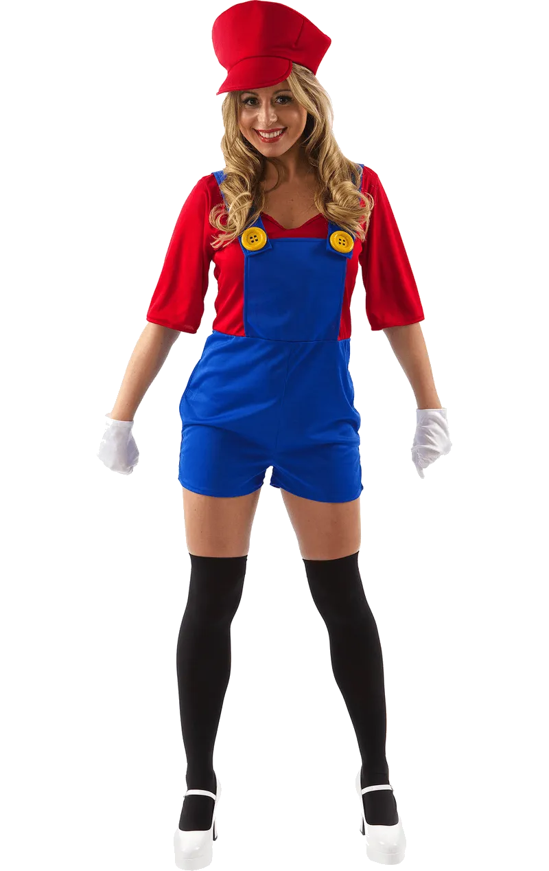 Womens Super Mario Costume
