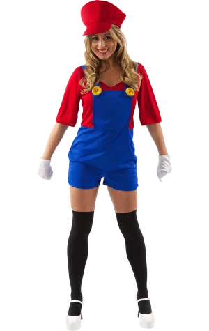 Womens Super Mario Costume
