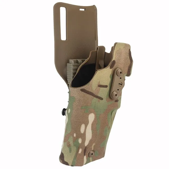 WST Holster 6354 DO for Glock 17 with X300 Flashlight - Ranger Green